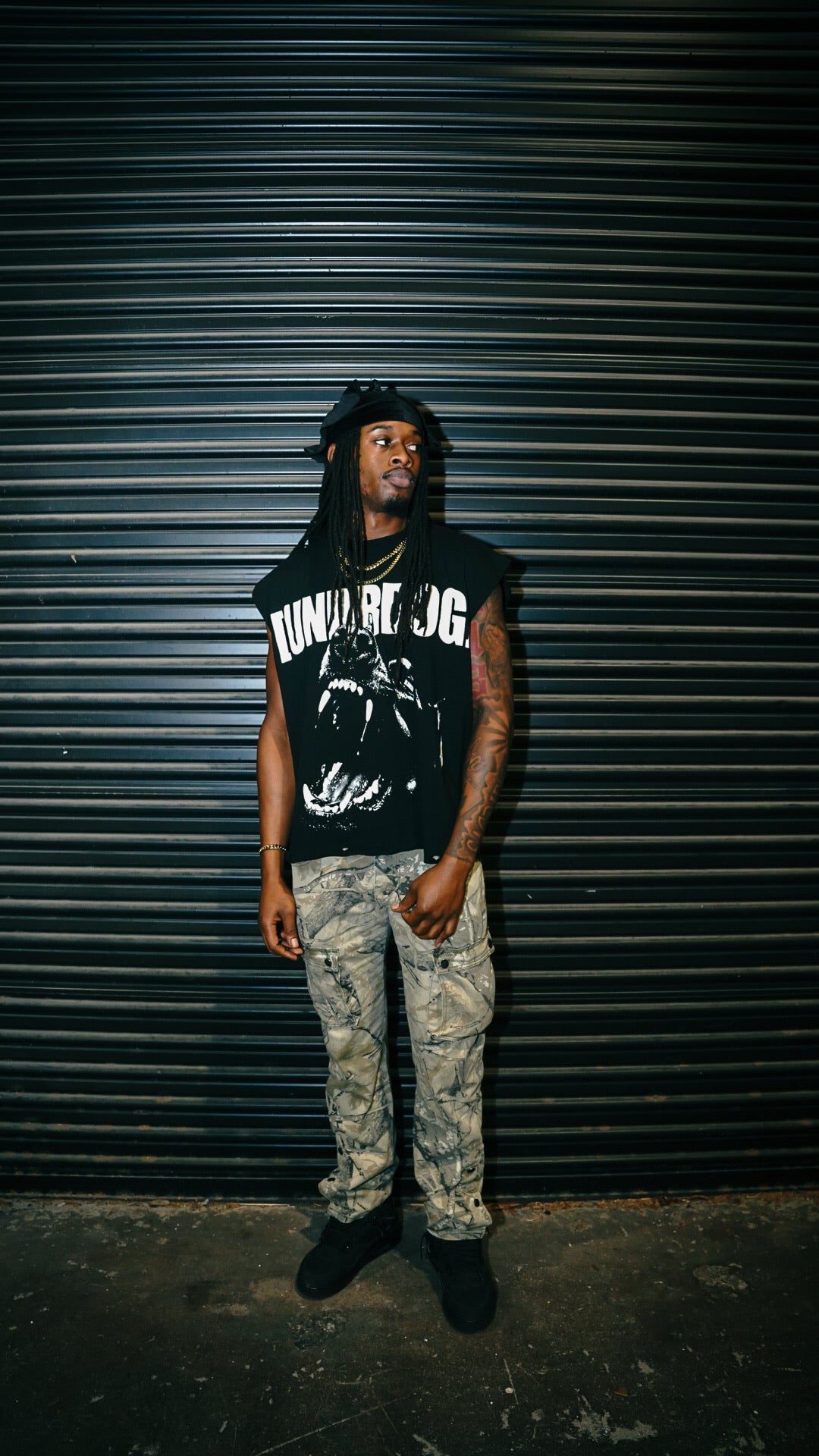 [UNDRDOG] Cropped Muscle Tee