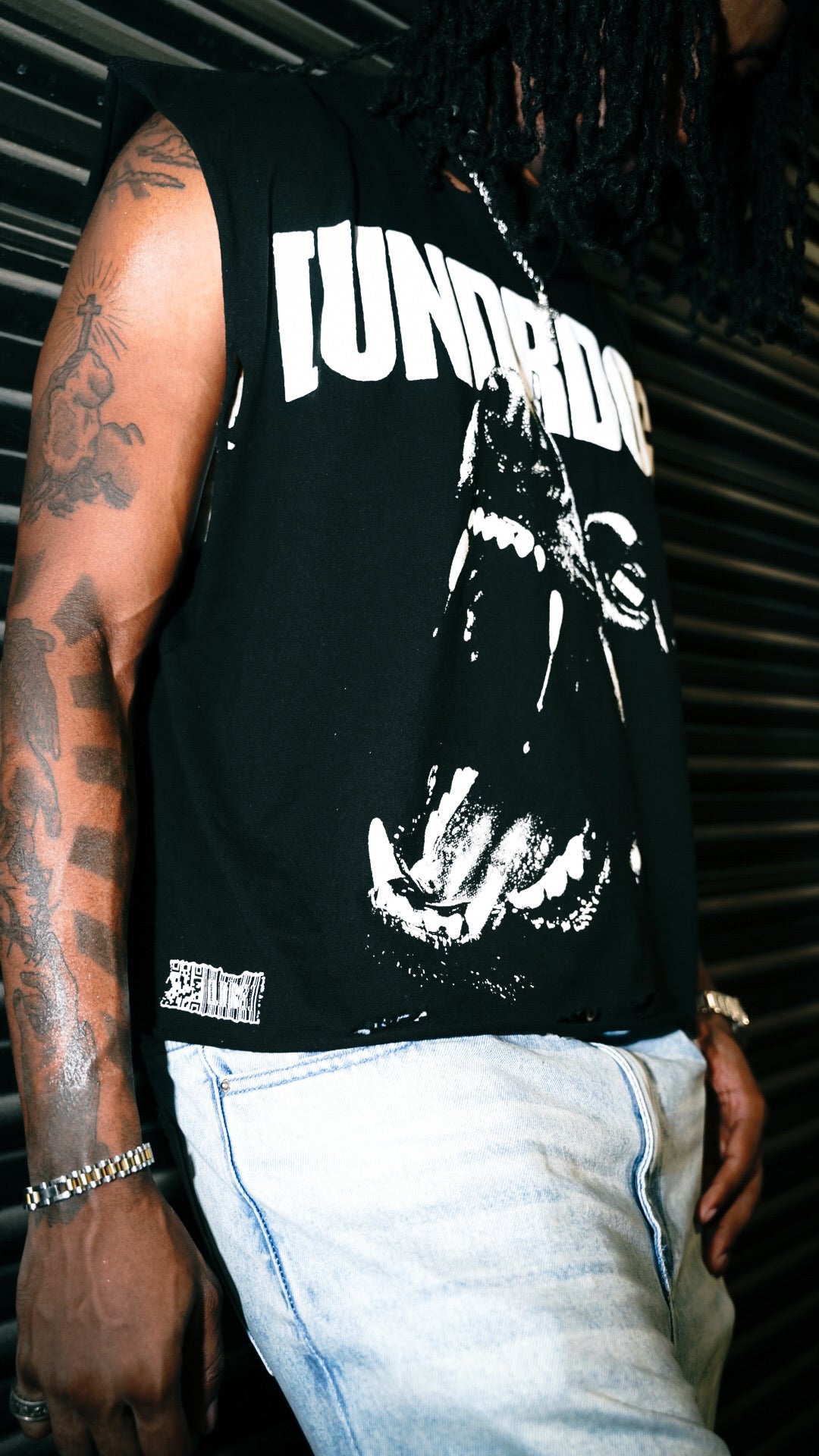 [UNDRDOG] Cropped Muscle Tee