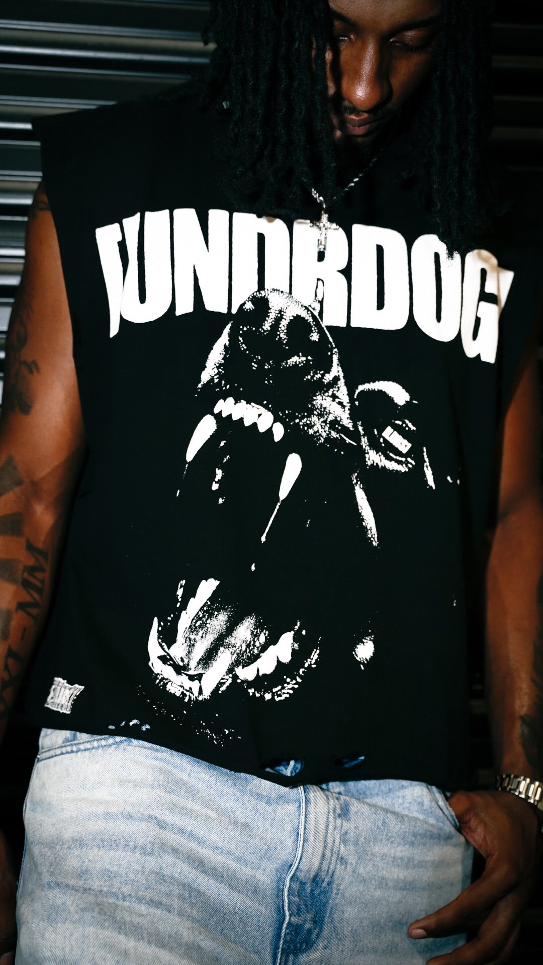 [UNDRDOG] Cropped Muscle Tee